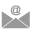 opened email envelope